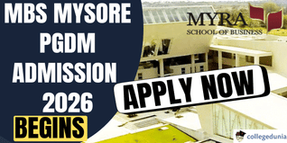 MSB Mysore PGDM Admission 2026 Begins @myra.ac.in; Check Fee and Other Details